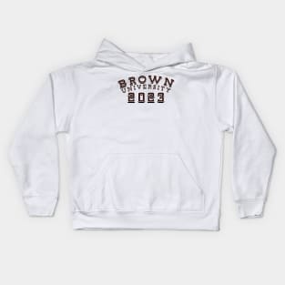 Brown University Class of 2023 Kids Hoodie